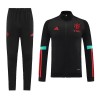 Manchester United Ensemble Vestes d'Entraînement 2023-24 Noire Pour Homme